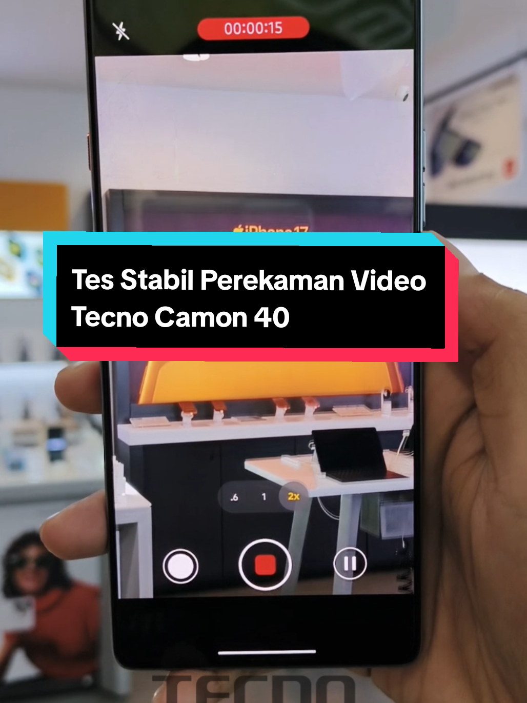 Membalas @irwan_aljawi Tes Stabil Video Camon 40  Tecno Camon 40 Sudah Stabil Karena Sudah Pakai OIS+EIS  mimin rekam pakai hp Tecno Camon 40 Pro 5g yaa @TECNO Sulawesi  #tecnopromotor #tecnoindonesia #camon40series #tecnosulawesi #tecnocamon40 