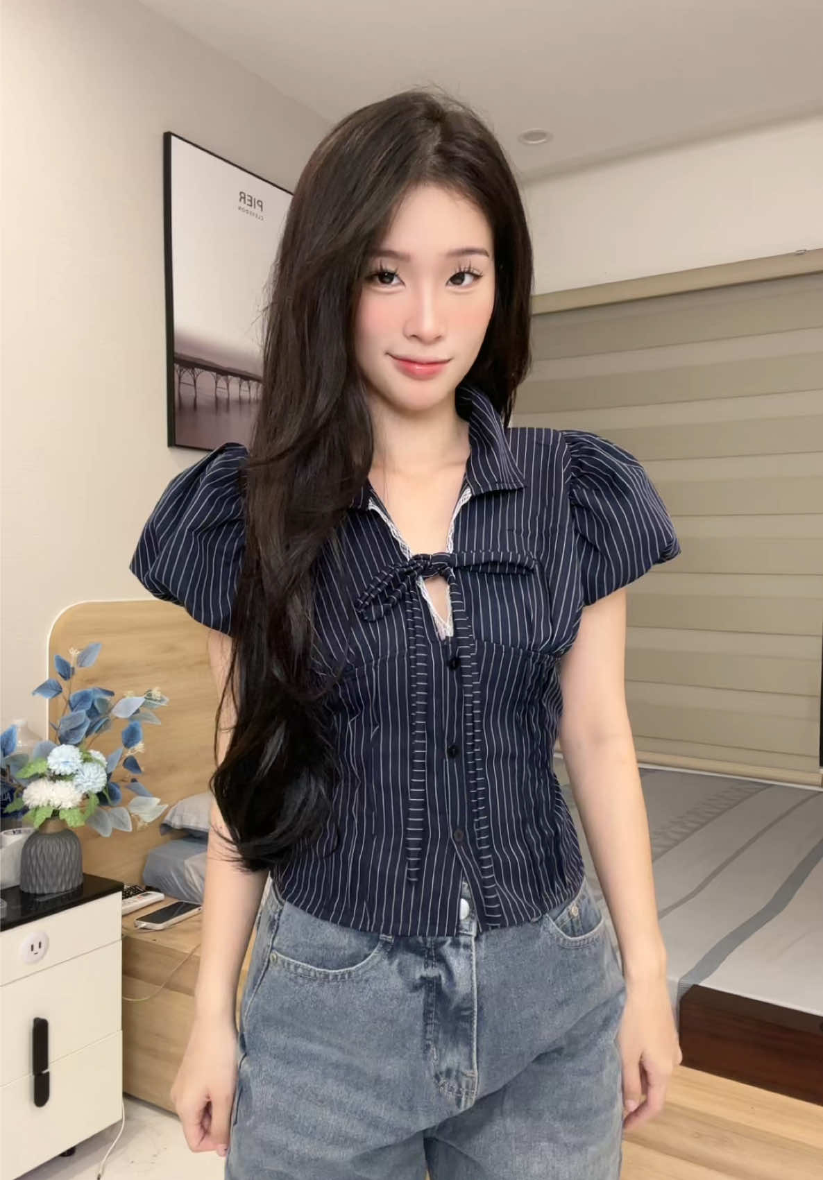 Một kiểu áo vừa dễ thương vừa lịch sự ạ 🤭 #saigonese #aokieunu 