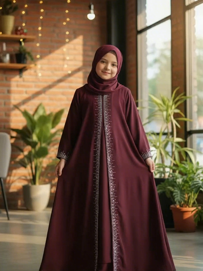“Ceria, anggun, dan penuh percaya diri ✨ Biar si kecil tampil cantik di setiap momen — dengan koleksi busana anak muslimah yang nyaman dan elegan 💕 #GayaManisSiKecil #BajuAnakPerempuan #BusanaMuslimAnak #HijabAnak #AnakSholehah #HijabKids #GayaAnakMuslimah #KidsOotd #AnakModis #FashionAnakPerempuan #OOTDAnak #AnakBerhijab #BajuLebaranAnak #DressAnakMuslimah #KidsFashion #CeriaBersamaHijab