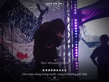 人生如关山酒，苦乐皆入口。纵然颠沛流离，也要一笑而过。Cuộc đời như rượu Quan Sơn, cay đắng và ngọt ngào đều uống vào. Dẫu bôn ba trôi nổi, vẫn mỉm cười cho qua. .                                  _                                                                 _   #关山酒 #quansontuu #cover #vietsub #thanhmai02112005 