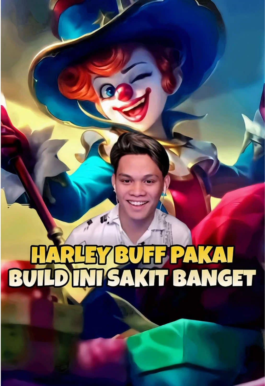 Skylar coba Harley gold lane yang sudah di buff ternyata sesakit itu guys catat emblem, build menyesuaikan hero lawan silahkan di coba guys #MLBB9TH #MLBB 