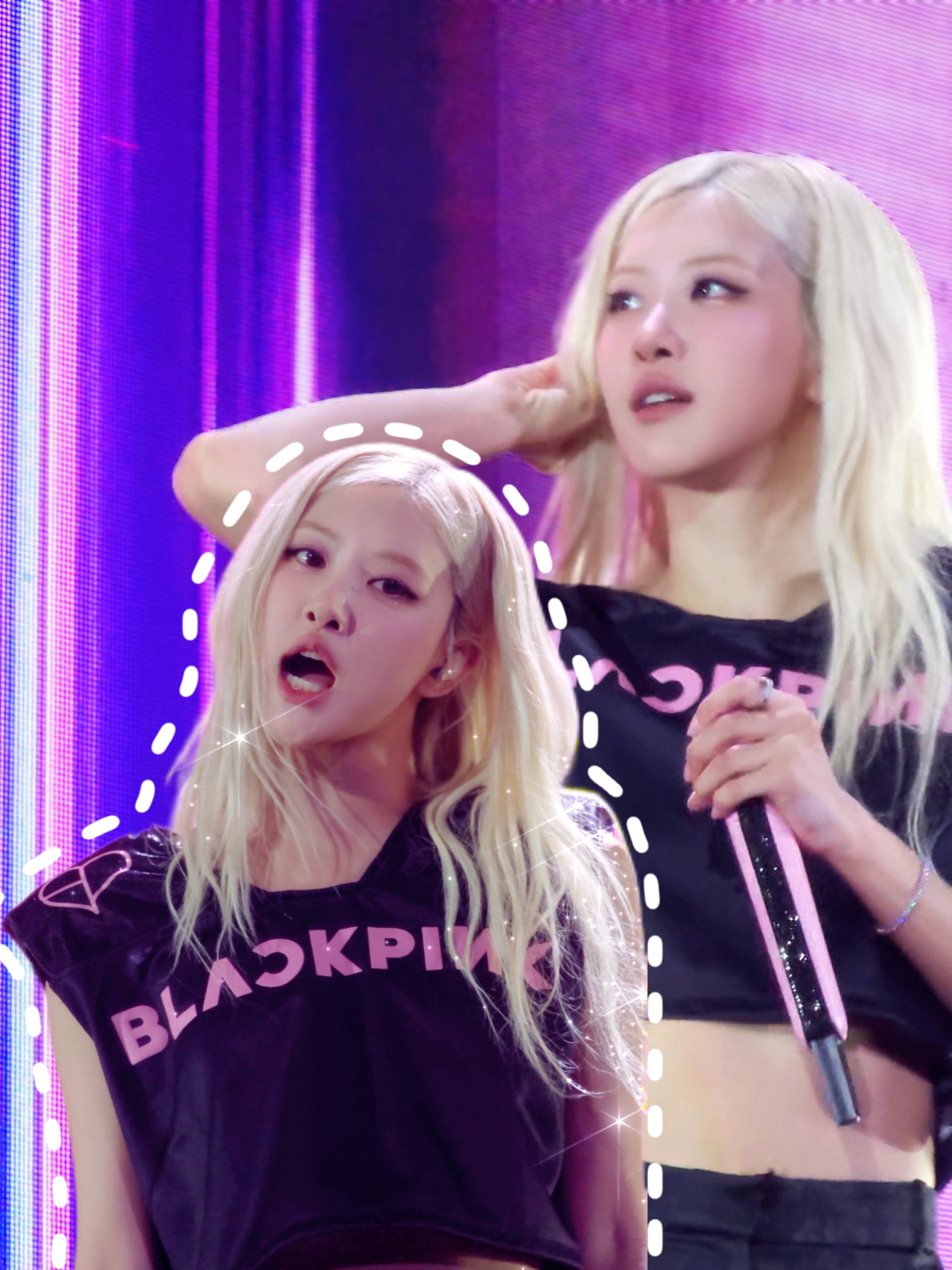 When I ask Rosie: trick or treat!! 👻🍬 @roses_are_rosie  #rosé #로제 #blackpink #blackpink_deadline #blackpinkrosé #deadlineworldtour #DEADLINE_IN_JAKARTA #blackpinkrosé🖤💖