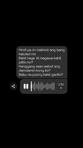 hindi pa rin malimot ang isang katulad mo #baliwnapuso #lyrics #opm #vincovers #fyp 