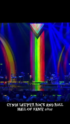 Much deserved gay icon/lgbtq advocate @Cyndi Lauper, inducted into the Rock Hall 2025. Proud to say that she’s one of my favorite people.  #truecolors #cyndilauper #rockhall2025 #lgbt #lgbtq 