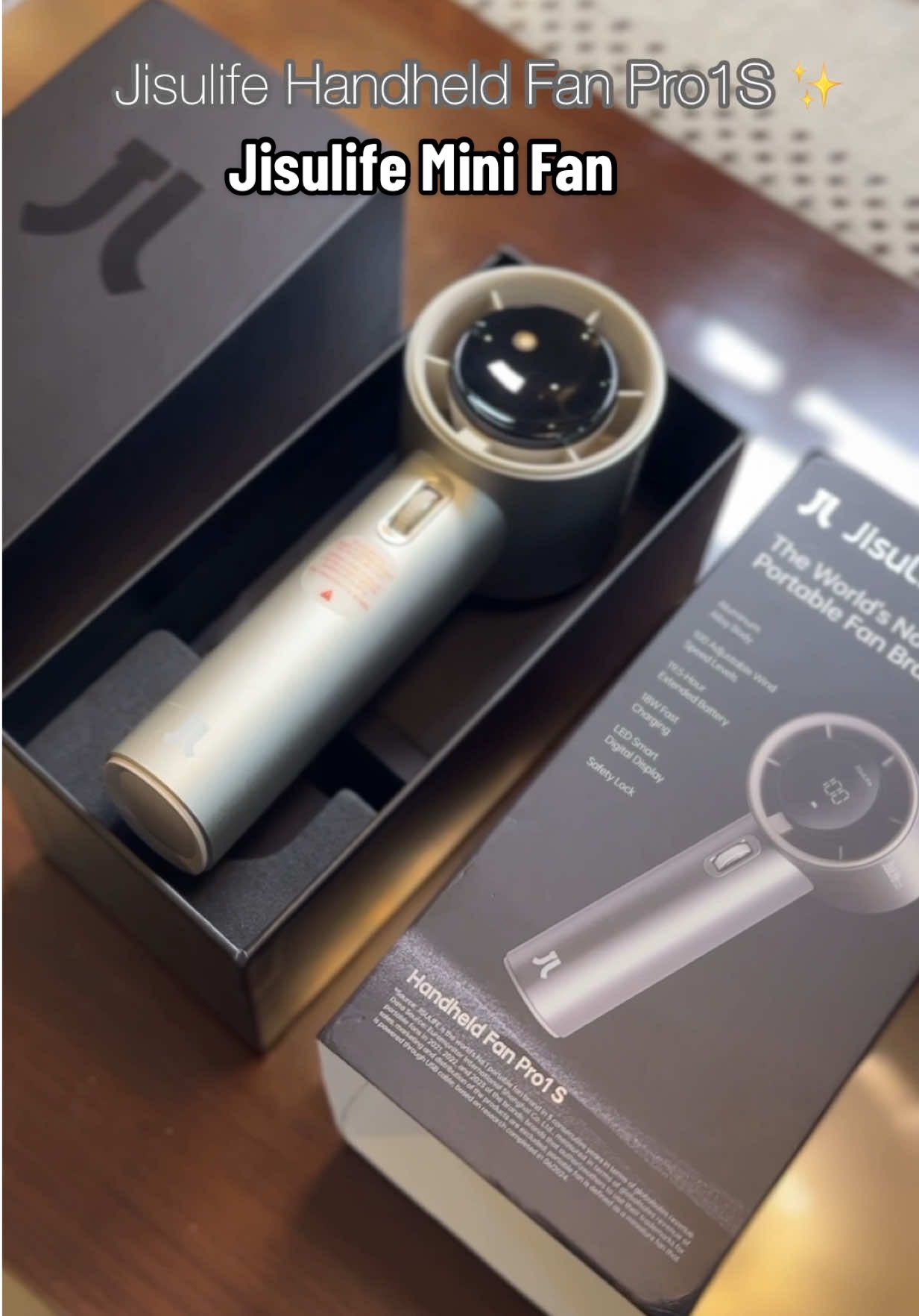Jisulife Handheld Fan Pro1S!  #jisulife #handheldfan #portablefan    #minifan #miniportablefan 