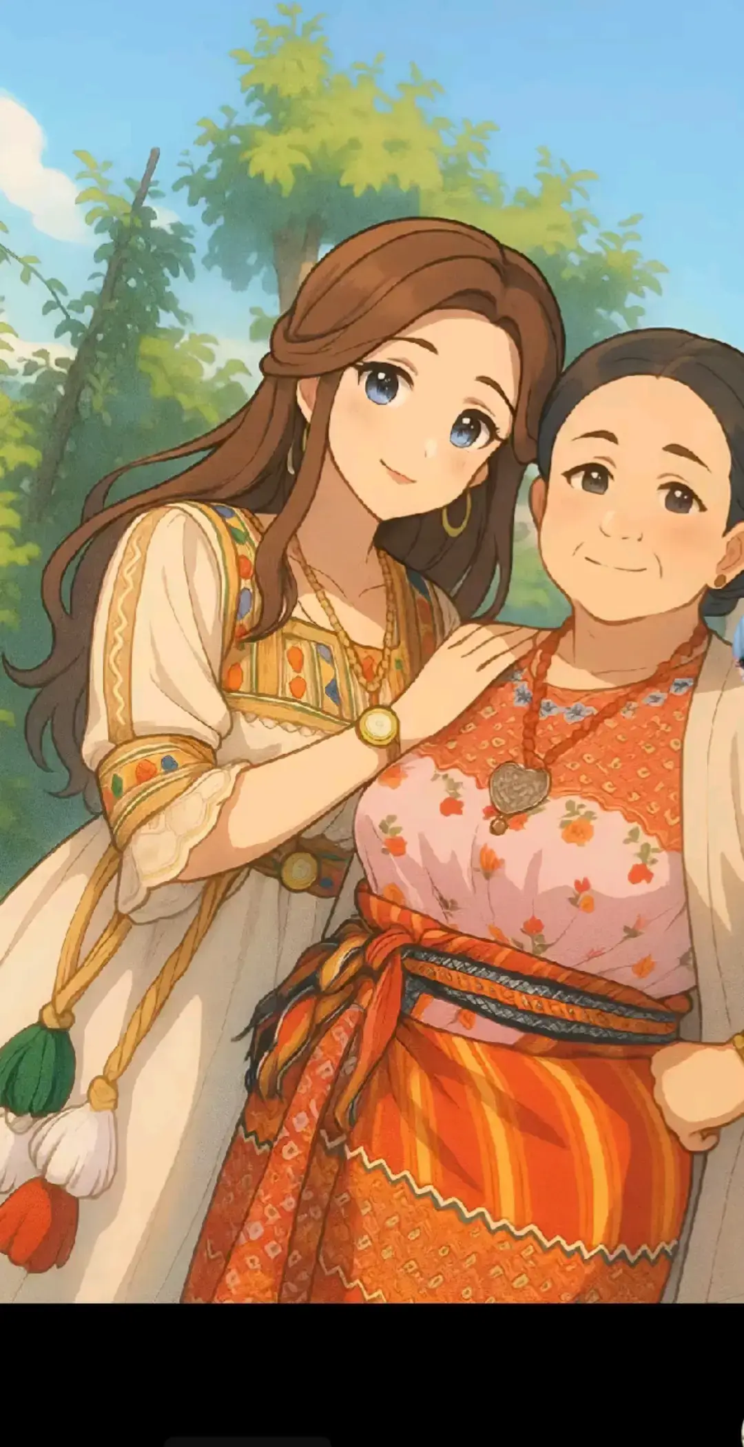 je t'aime maman que dieu te protège nchalah @wissem chanteuse kabyle ❤️ 