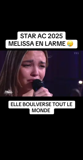 #foryou #tv #staracademy #emotion #fyp @Stromae Mélissa boulversé tout le monde avec sa reprise de stromae 