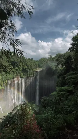 RAINBOW 🌈 #tumpaksewu #airterjun #eksploremalang #lumajanghits 