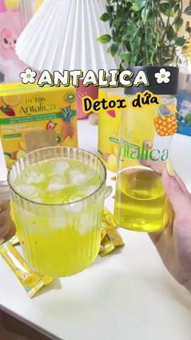 Muốn cơ thể thơm tho thì phải chăm từ trong chăm ra thoai mấy bà ơi #detox #khumuicothe #thanhloccothe #antalica #dứa🍍 