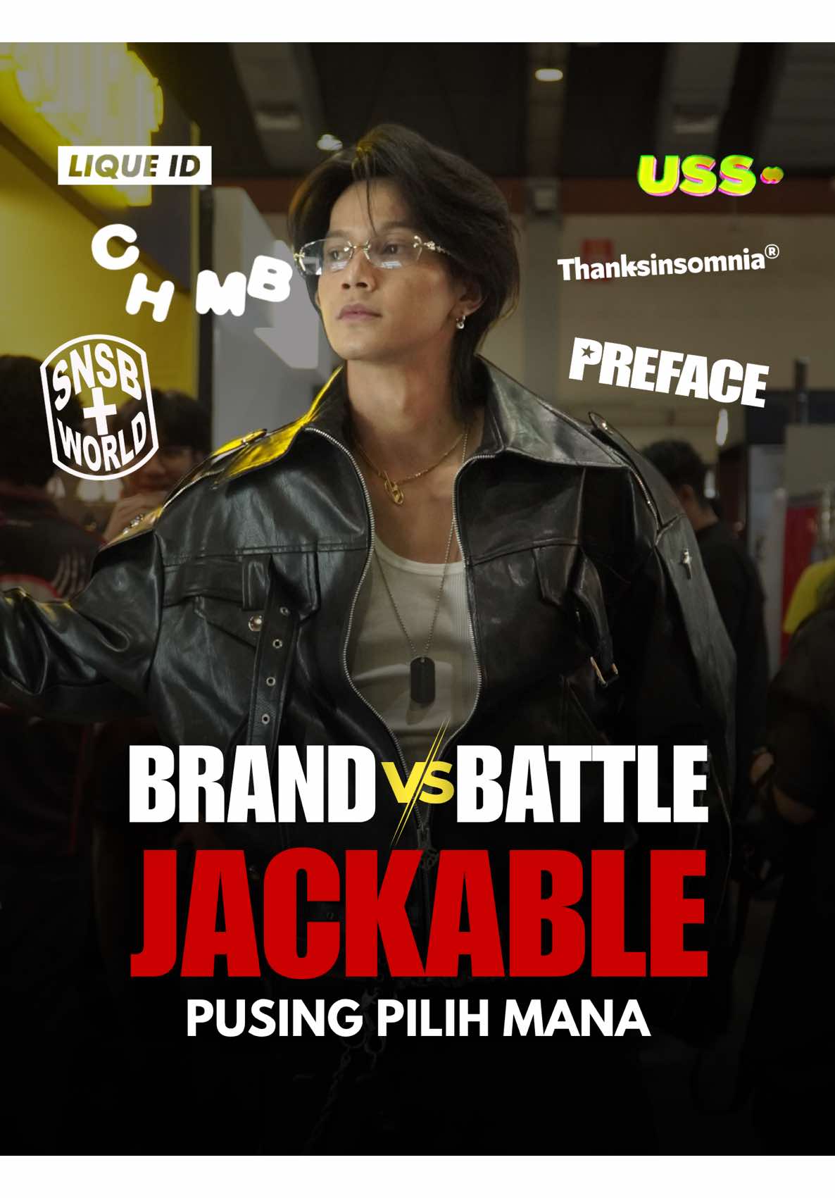 Brand Battle bersama @ig : jackable__ di @USS 🫣 Gawattt banget nihh…. Ternyata selama ini Jackable antek @mohanhazian_ ?🤭🫵🏻 #LiqueTalks #LiqueTrend #LiqueID #FashionIndonesia #LIQUExUSS2025 