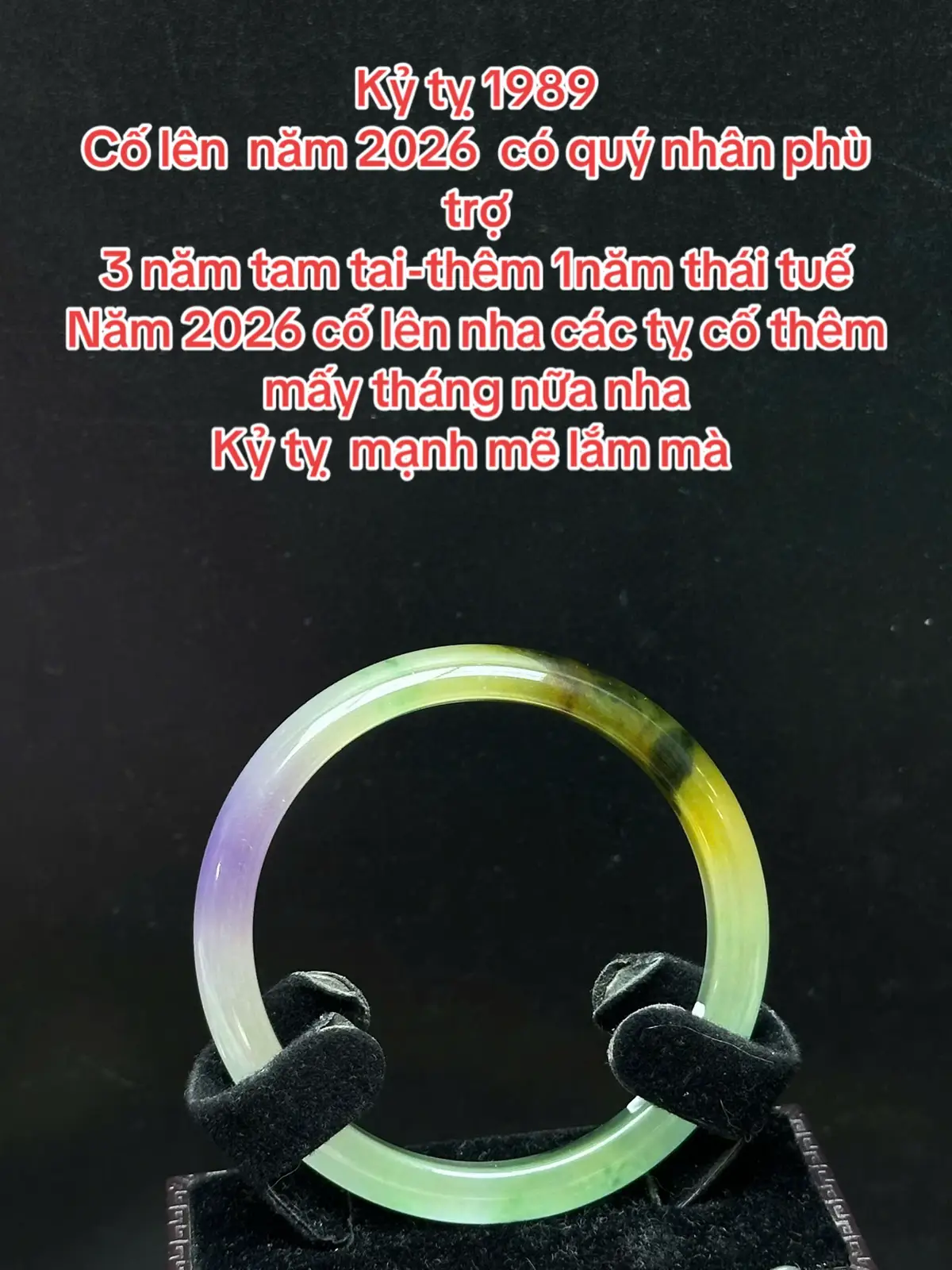 2026- một năm khởi sắc-gặp nhiều may mắn nha  Cố lên tỵ nha  3 năm tam tai thêm 1năm thái tuế  Cố lên nha các tỵ ơi  #ngọcphithuy  #ngọccamthach  #phongthuy  #kyty1989 