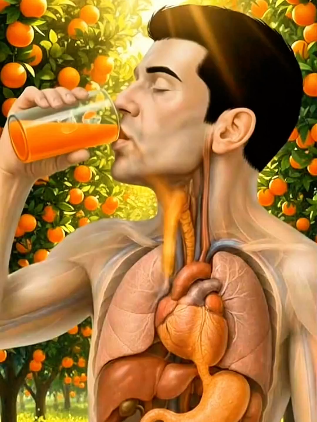 Có thể bạn không biết uống nước cam quá nhiều sẽ hại ra sao! #chamsocsuckhoe #nướccam #cam #suckhoe #healthy 