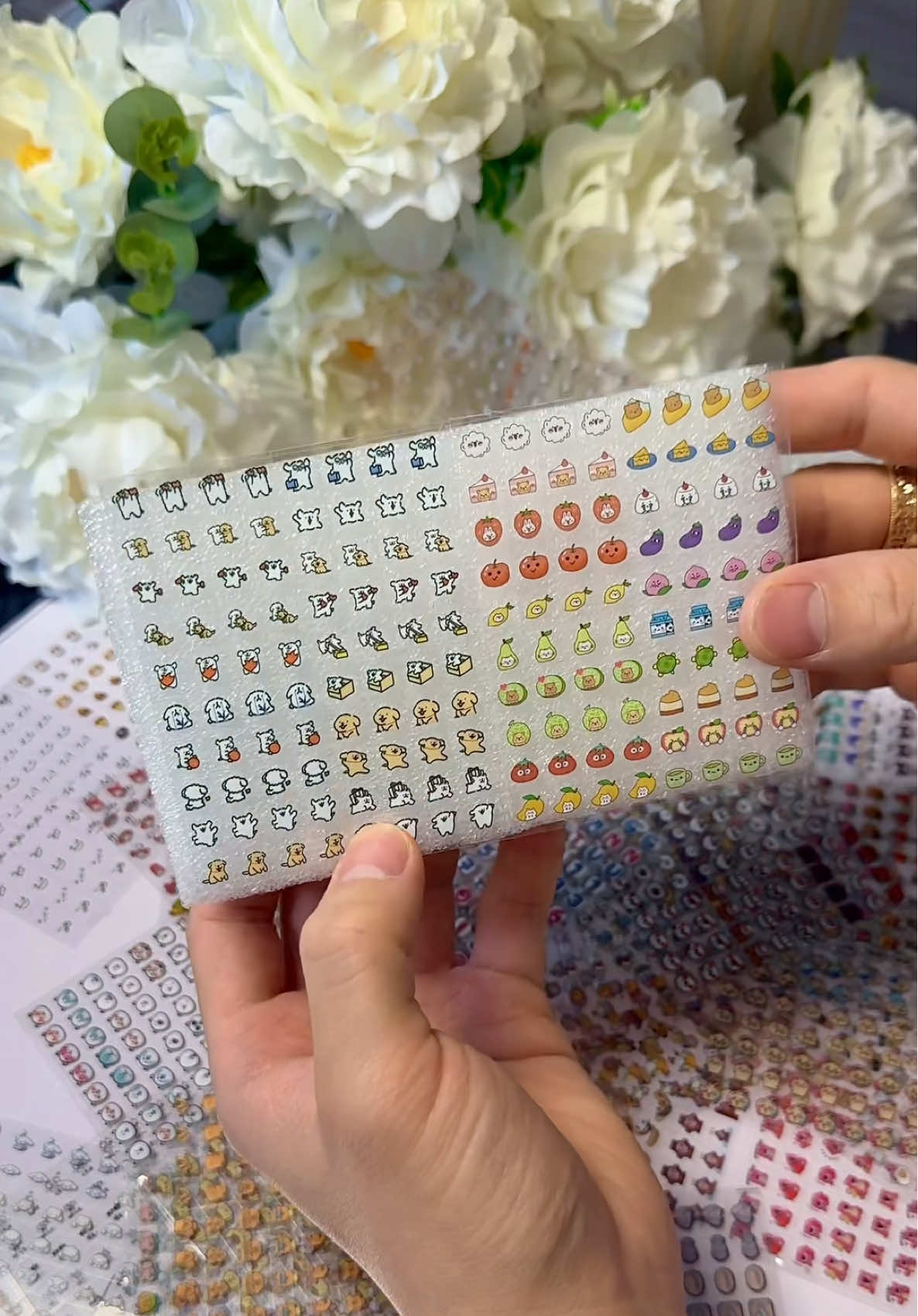 4800 sticker mini đủ thể loại hình luôn nè #sticker #hinhdan #dethuong #mini 