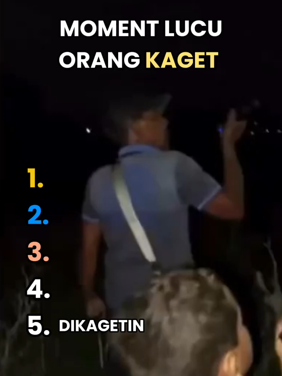 MOMENT LUCU ORANG KAGET #lucu #ngakak #funny 