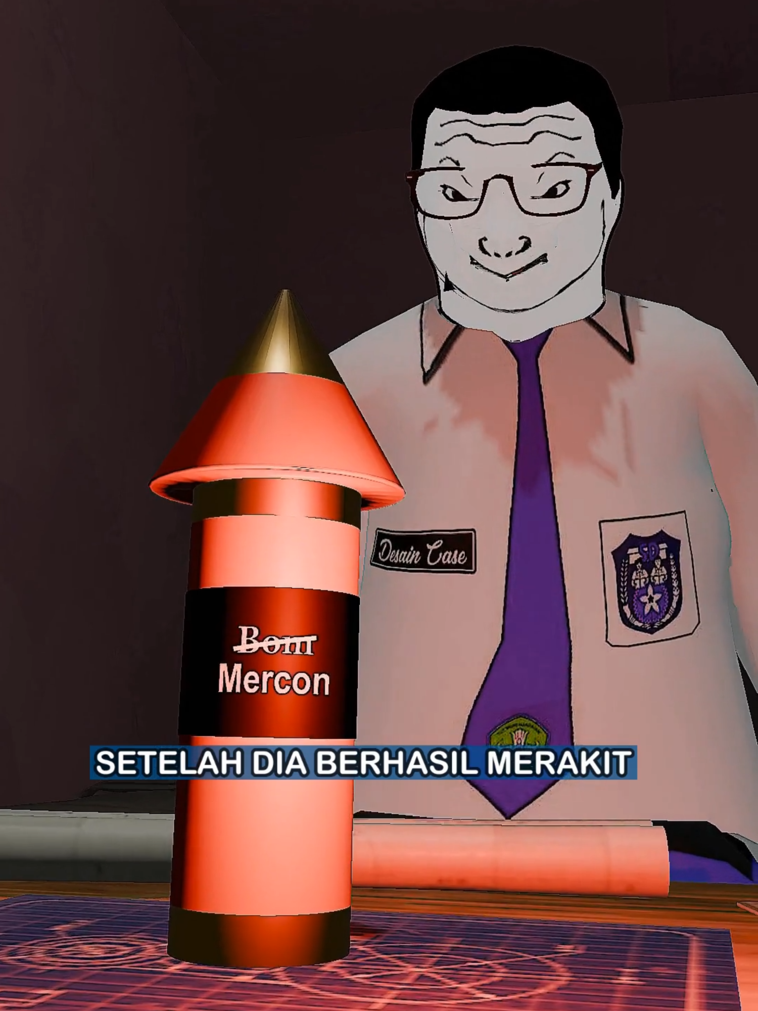 Anak Sekolah SMA ini Meledakkan 