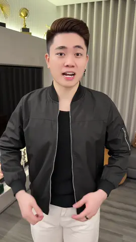 Áo khoác gió bomber Jacket Khó