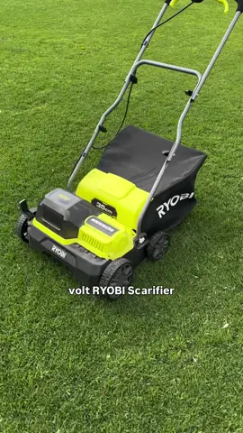 @lawnsingoodnick knows a good scarifier takes your lawn to the next level. Have you tried the RYOBI 36V Scarifier yet? #RYOBIau #BatteryPowered #Landscaping #RYOBIScarifier