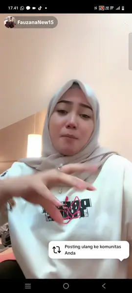 nah nah ngerok kan mak🤣 #fauzana #fauzananew15 #fauzanaterbaru 