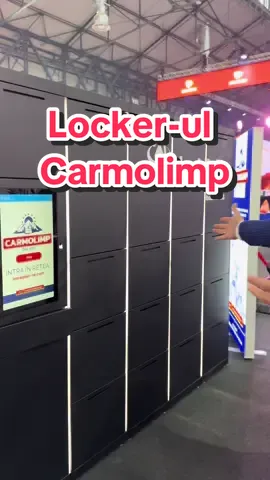 Locker-ul Carmolimp. Fresh and new. #fyp #food #horeca #expo 