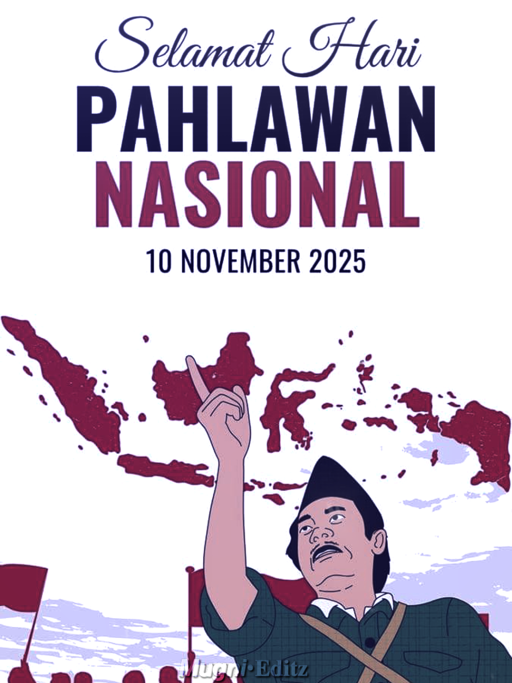 ~Memperingati Hari Pahlawan~ [10 November 2025] 📜Hari Pahlawan 10 November diperingati untuk mengenang peristiwa heroik yang terjadi di Surabaya pada tahun 1945. Pert3mpur4n Surabaya dikenal sebagai salah satu pert3mpur4n paling besar antara tentara Inggris dan rakyat Indonesia setelah pr0klam4si kemerdekaan 17 Agustus 1945. #haripahlawan #pahlawan #indonesia #november  #fyppppppppppppppppppppppp #xybca 