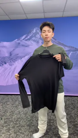 Áo giữ nhiệt lông cừu pha sợi len #coolmate 