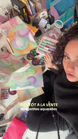 Trop hâte de commencer à les commercialisé !  #art #deco #Home #aquarel 