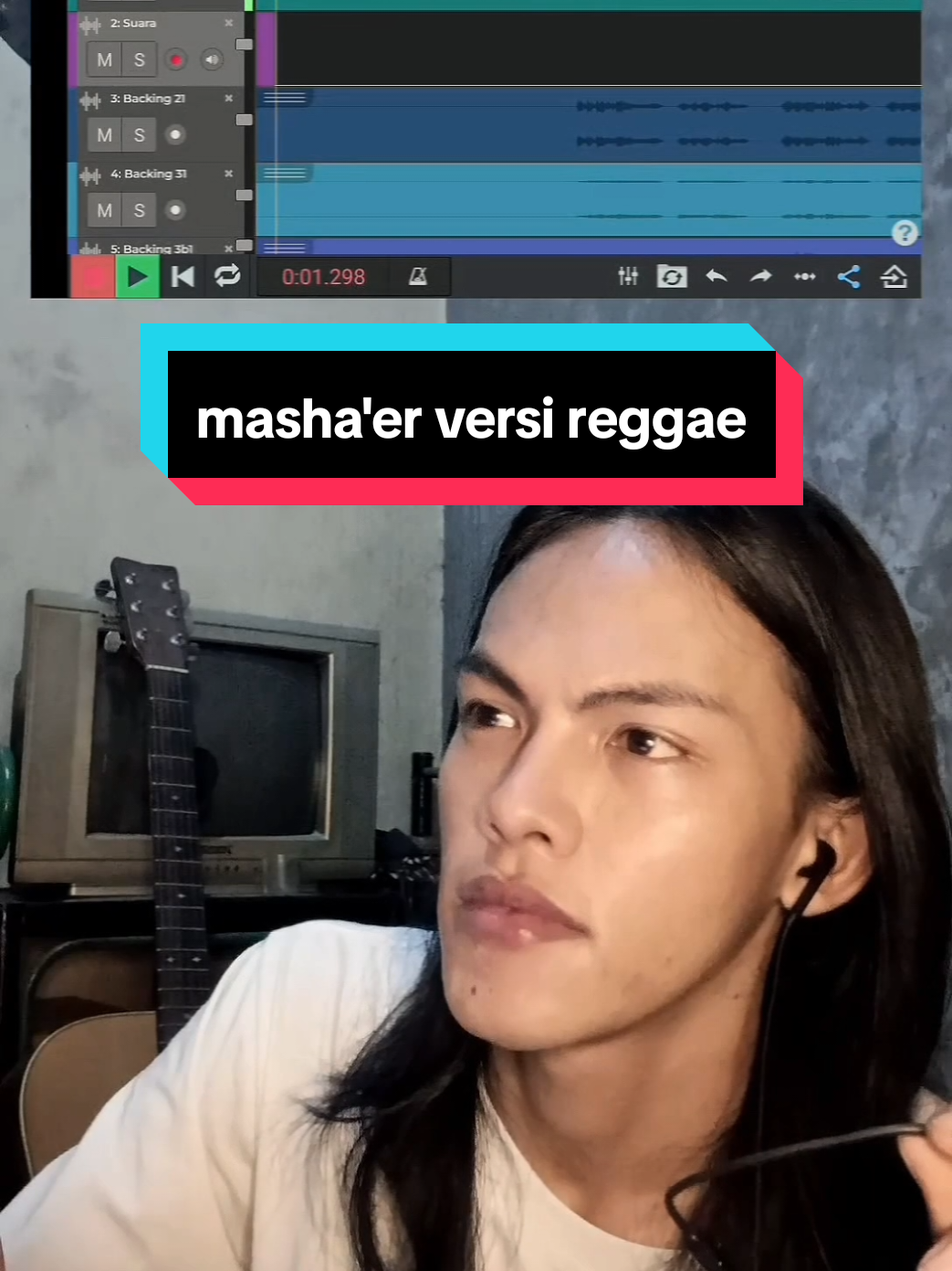 Masha'er Versi Reggae - @sherine  Request dari : @soju_amoy & @intan.maqnunah #arabicsong #sherineabdelwahab  #challenge #cover #laguarab 