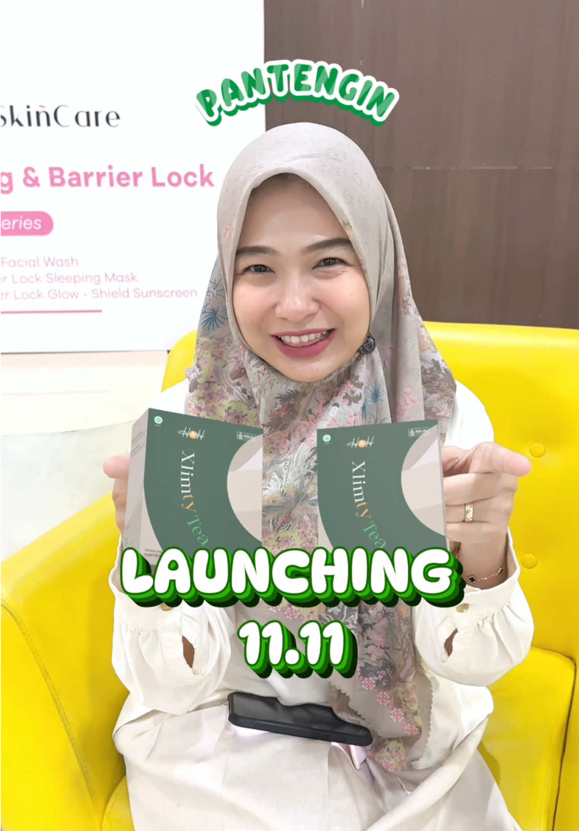 DUA HARI LAGI!!! Yuk siap-siap war Xlimty di 11.11💥🍵 (sst ada produk lain juga lho🤫) #hnhskincarebydrkamilajaidi #dikawalsampaiglowup #24hours