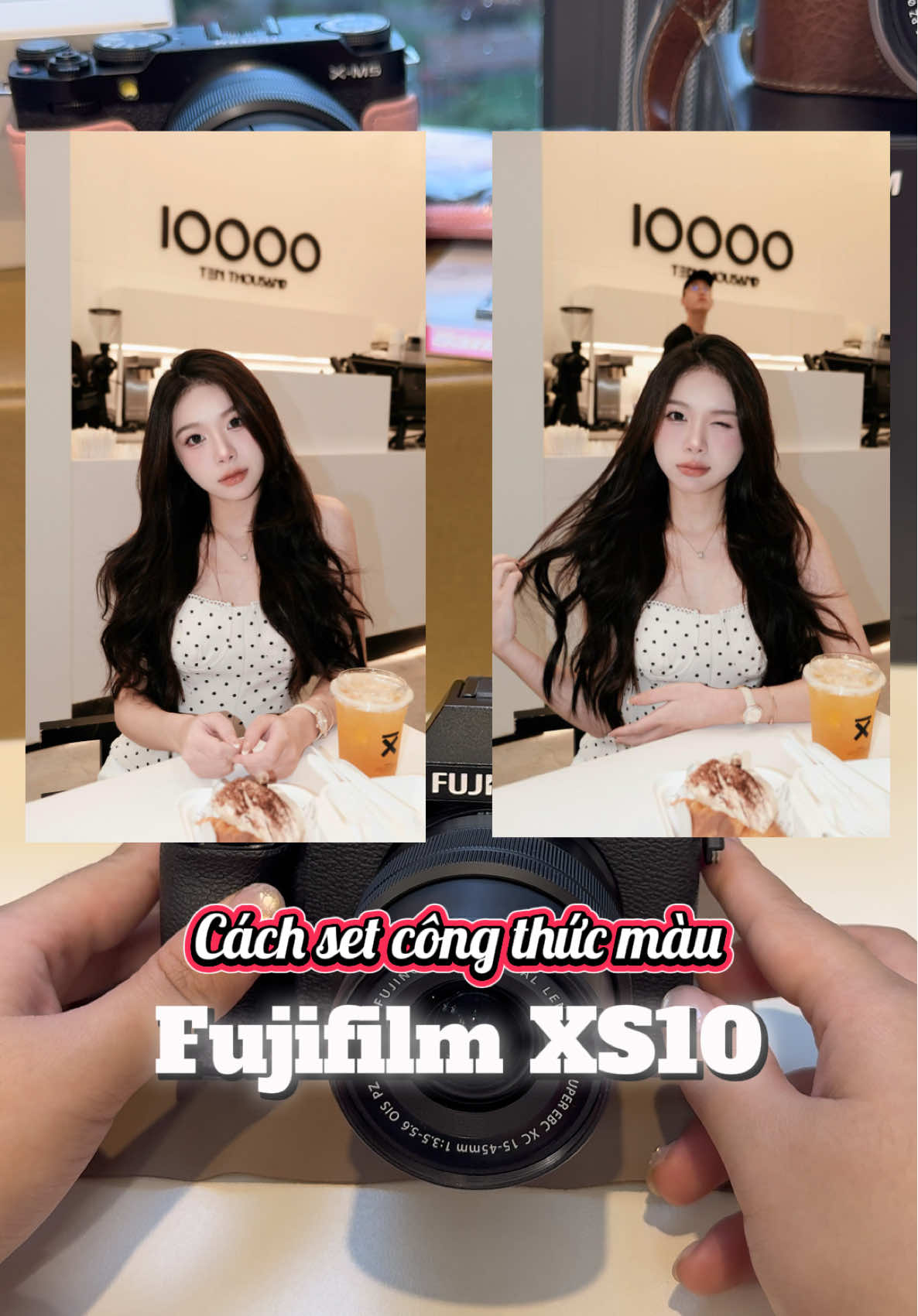 Cách set công thức màu cho Fujifilm XS10 #fujifilm #mayanhfujifilm #fujifilmxs10 #chupchoetdigicam #chothuemayanh 