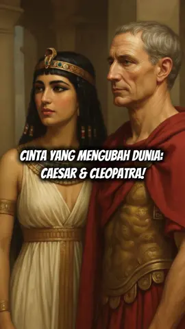 Julius Caesar vs Cleopatra: Cinta yang Mengubah Dunia Kekuasaan, romansa, dan akhir yang berdarah. #JuliusCaesar #Cleopatra #SejarahDunia #Romawi