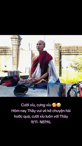 Ôi Thầy của con, cười xỉu 😆🥰🥰 #xuhuong #thichminhtue #gaimienque ☘️🌸