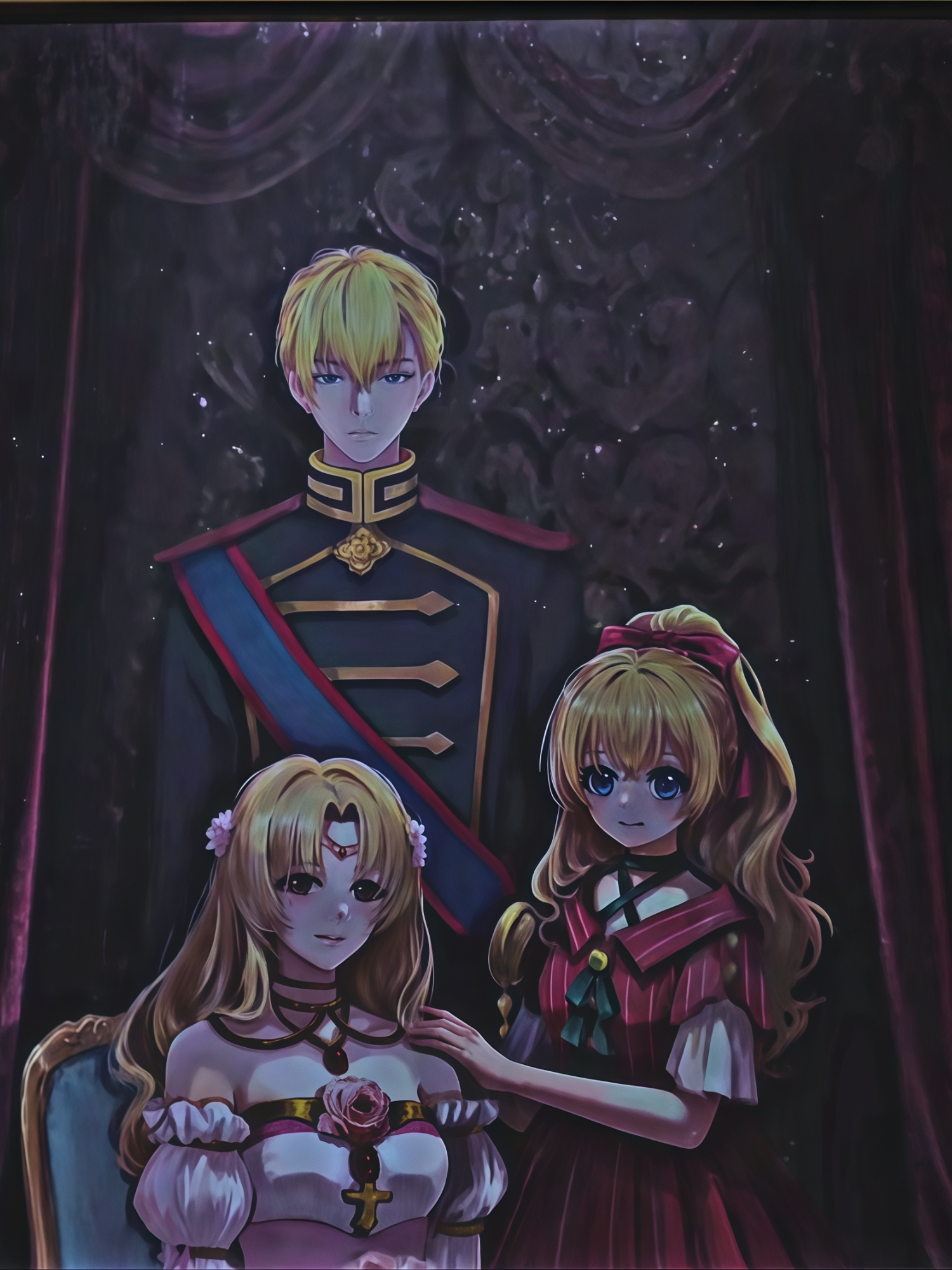 Ekspresi Claude saat melihat lukisan yang dibuat Athy #whomademeaprincess #donghuaedit #fray4i