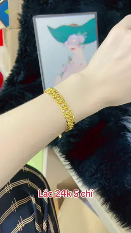 Shop còn 1 chiếc ni 15.5cm lắc khoen lật đôi 5 chỉ chuẩn màu 24k  #lắctay #trangsuclani  #xuhuong #xuhuongtiktok 
