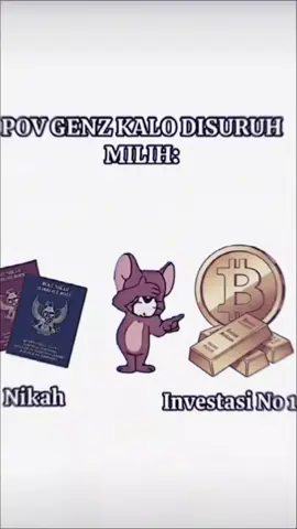 GenZ lebih memilih investasi ketimbang nikah muda 🥶#bitcoin #gold #investing #trading #fyp 
