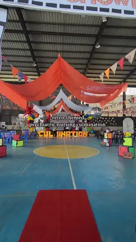 Retro-themed culmination at SPMC-IPBM! Well done, Section B! ✨ #psychiatricnursing #nursing #nursingschool #retro 