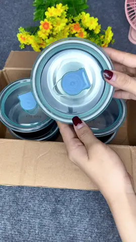 [Hộp Tròn] Combo 5 Hộp Inox Đựng Thực Phẩm Để Tủ Lạnh Ngăn Mùi, Nắp Có Gioăng Silicon Chống Rò Rỉ Nước, Tiện Lợi #hopinoxdungthucpham #hopinox #xuhuong #taphoathilanh99 #combo5hopdungthucpham @Tạp hóa Thị Lành  @Tạp hóa Thị Lành  @Tạp hóa Thị Lành 