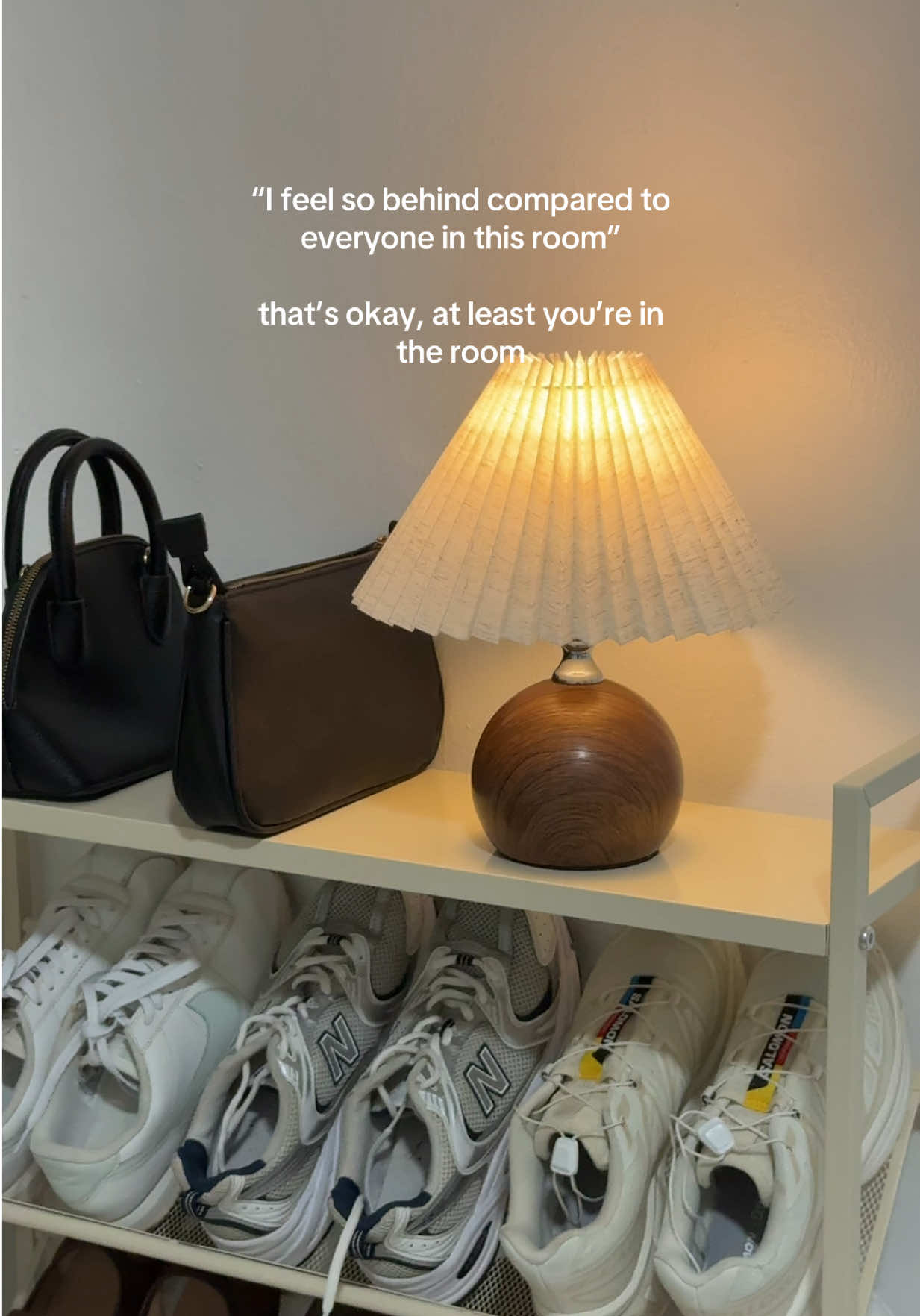 at least you’re already in the room✨