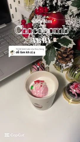 Trả lời @thuy tieng siu dễ lun á #abby #abbydolambanh #chocobomb #setlambanh #fyp 