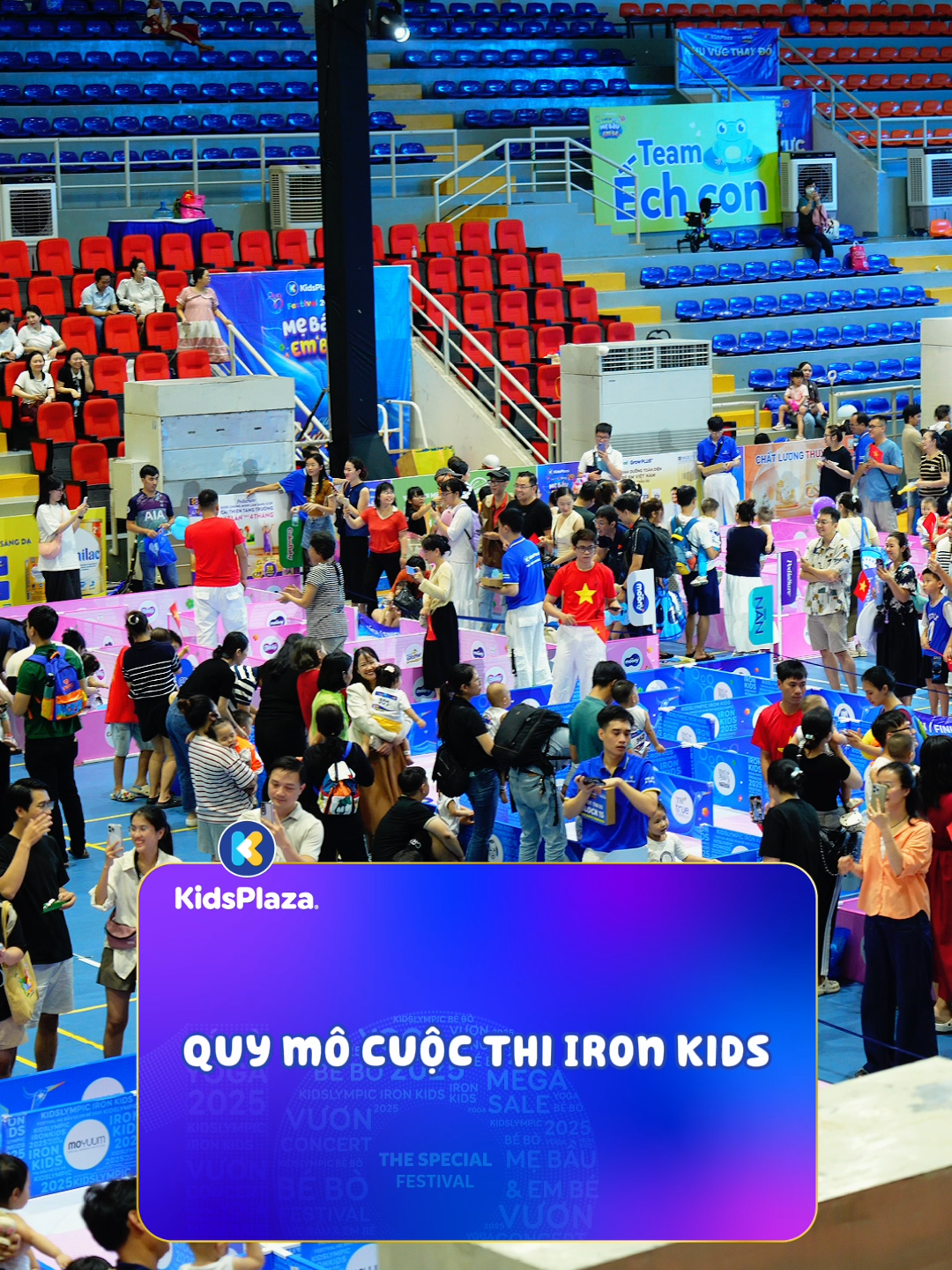 🤗 Năm nay Kidslympic Iron Kids nhận được cơn mưa lời khen của ba mẹ về quy mô, sân khấu to rộng với làn đua cực đẹp dành cho các tuyển thủ nhí!! Tự hào quá các mom ơii ------------------------------------------ FESTIVAL MẸ BẦU VÀ EM BÉ 2025: CÙNG CON VƯƠN MÌNH - KIẾN TẠO TƯƠNG LAI  🚩 TP. Hồ Chí Minh: Ngày 08 - 09/11/2025 | Trung tâm Cung ứng dịch vụ Văn hóa - Thể thao phường An Hội Đông (Số 5A Nguyễn Văn Lượng, phường An Hội Đông) #KidsPlaza #Festivalmebauvaembe2025 #Cungconvuonminhkientaotuonglai