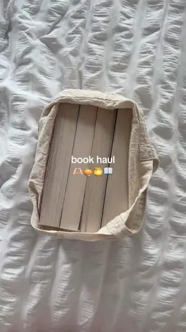 book haul 🤍 #BookTok #bookish #booklover 