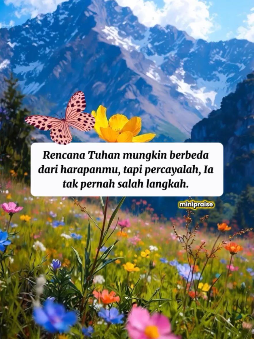 Tuhan tak pernah salah langkah #CapCut #rohanikristen #pesankristen #storykristen 