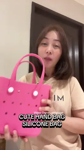 Magandang Panregalo#handbag #siliconebag #cutebag #creatorsearchinsights #holophilippines 