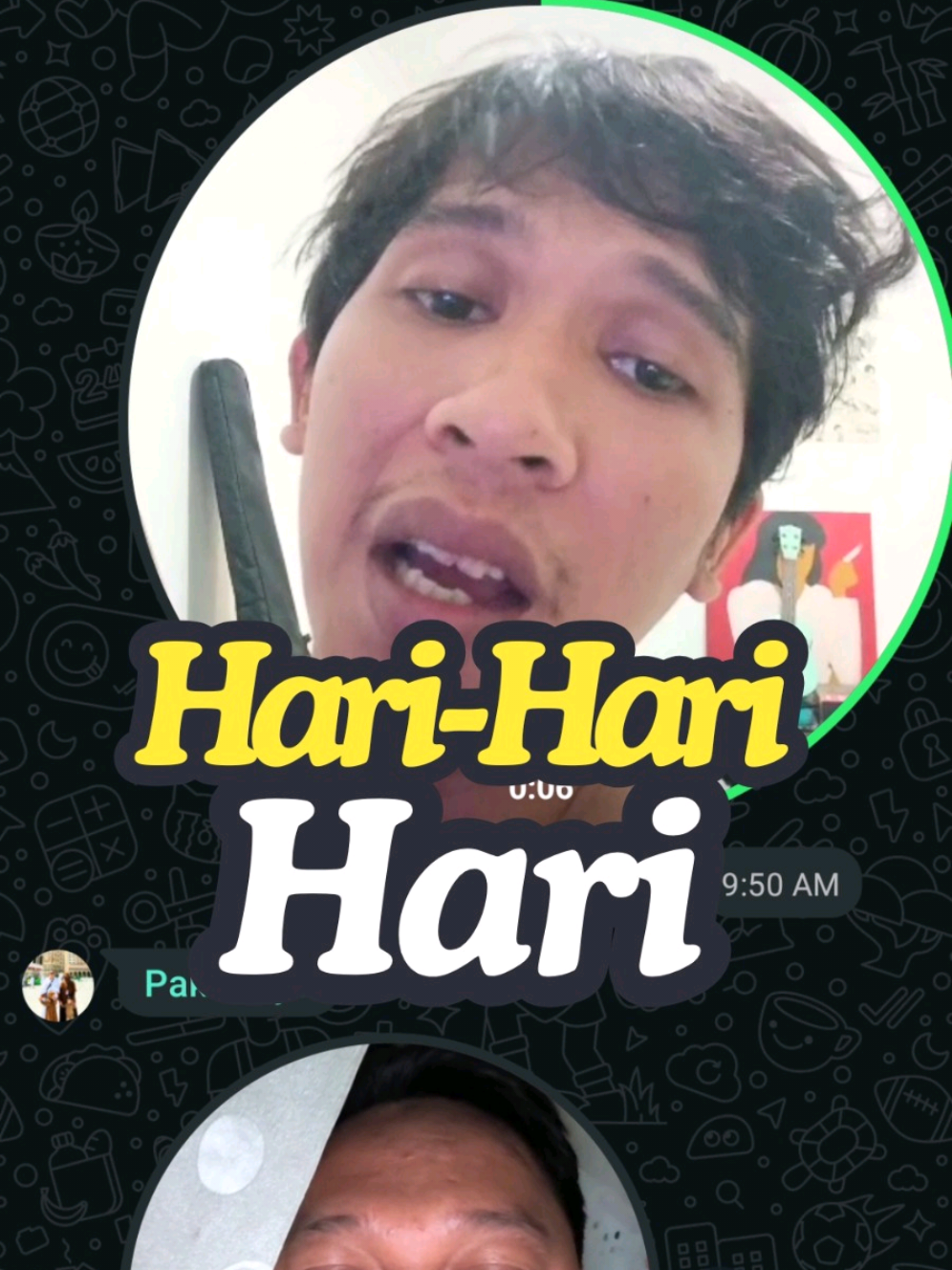 Ada hari baik, ada hari kurang baik, ada hari yang nerkam namanya harimau. #BapakRumahTangga #hari 