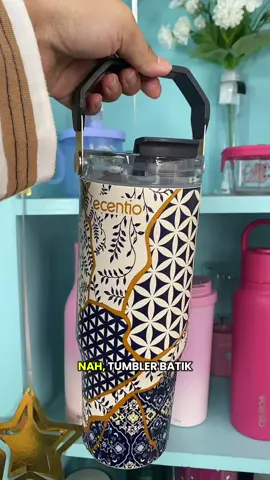 tumbler bikin tanbah berwibawa ini siii🥰 #ecentio #tumbler #tumblerstainless #fyp 