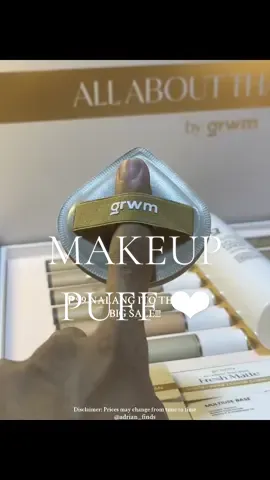 Over sa pa-sale @GRWM Cosmetics #grwmsale #makeuppuffs #makeuppuffsponge #makeup #makeupessentials 