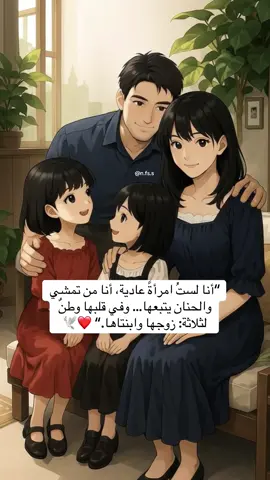 “أنا لستُ امرأةً عادية، أنا من تمشي والحنان يتبعها… وفي قلبها وطنٌ لثلاثة: زوجها وابنتاها.” 🕊️❤️ #بيبي_كيوت_جميل_اكسبلور😇 #محتوى_حقيقي_كارتوني #اطفال_التيك_توك #زوجي_وبناتي #عائلتي 