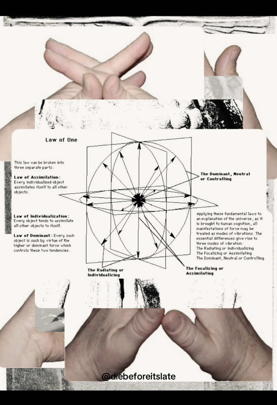 law of one - polarity // we are all one, no right, no wrong; just understanding.                                                        @diebeforeitslate                                                                                - #buddhism #niche #occult #divine #targetaudience 