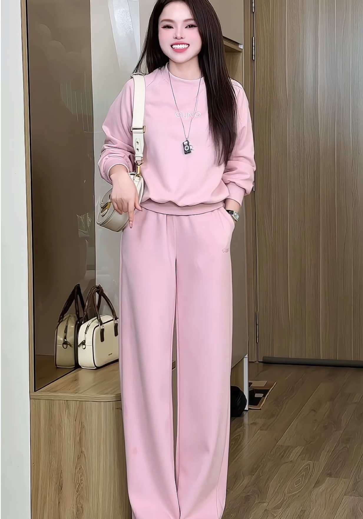 Set bộ nỉ thêu Guno cao cấp tôn dáng chất mềm đẹp mê nay hời lắm ý   #setbo #setboxinh #setbonu #setbothethao #setboni