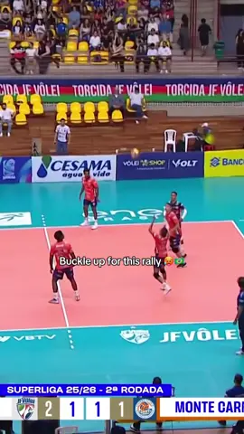 How many saves did you count? 😮‍💨 #Volleyball #superliga #brasil🇧🇷 #rally #volei 