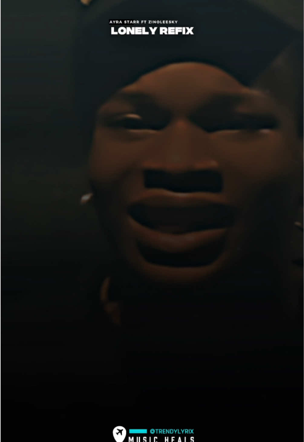 Lonely Refix • Ayra Starr & Zinoleesky #Lyricsvideo #zinoleesky #lonely #newtrend #fyp 